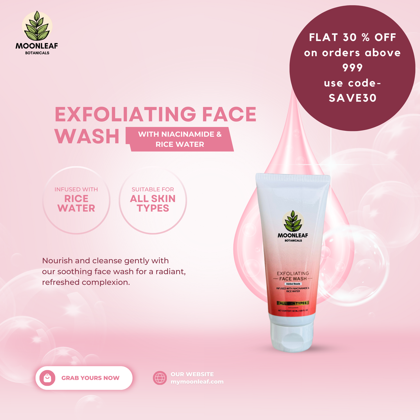 Exfoliating Facewash - 50 ml