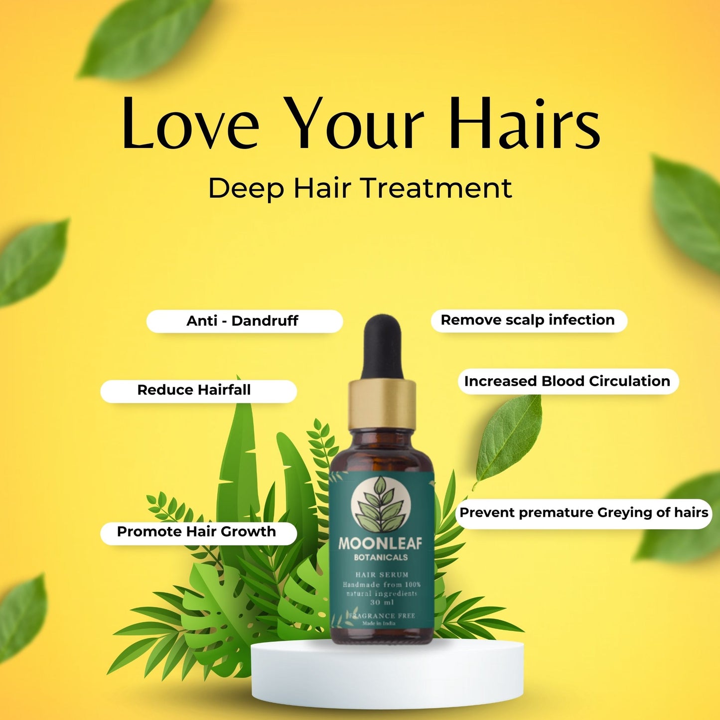 Moonleaf Hair Growth Serum - 30 ml