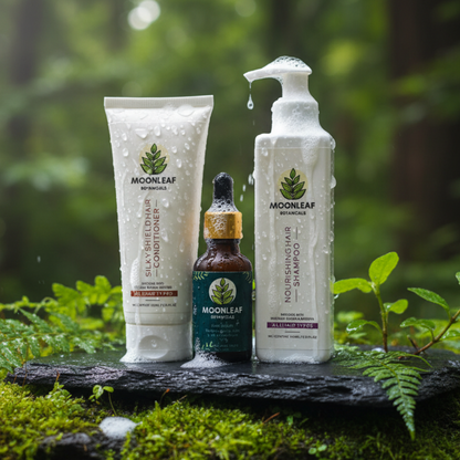 Complete Hair Rescue Kit – Shampoo + Conditioner + Growth Serum (Save 52%)